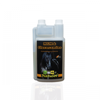 MSM & Glucosamine Liquid 1000ml - Ergänzungsfuttermittel für Pferde